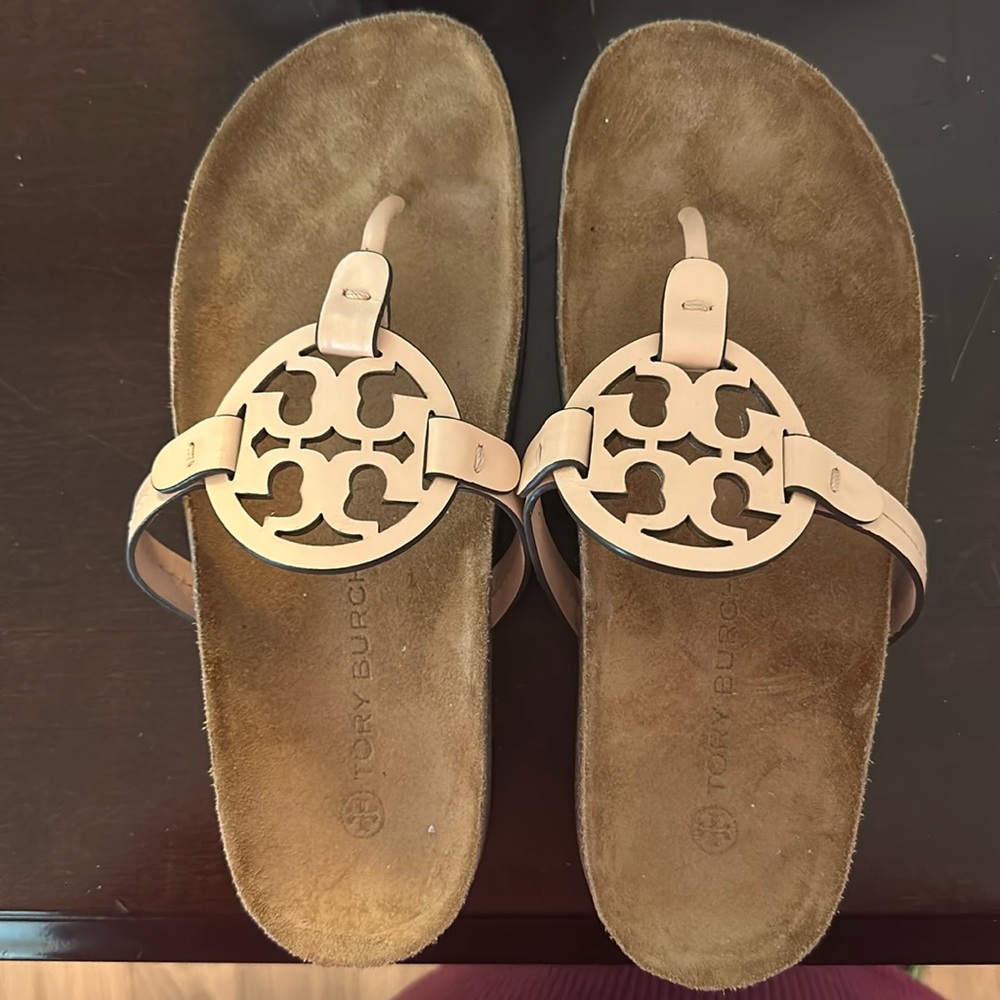 Tory Burch Miller Cloud Sandals - size 8 - Worn once
